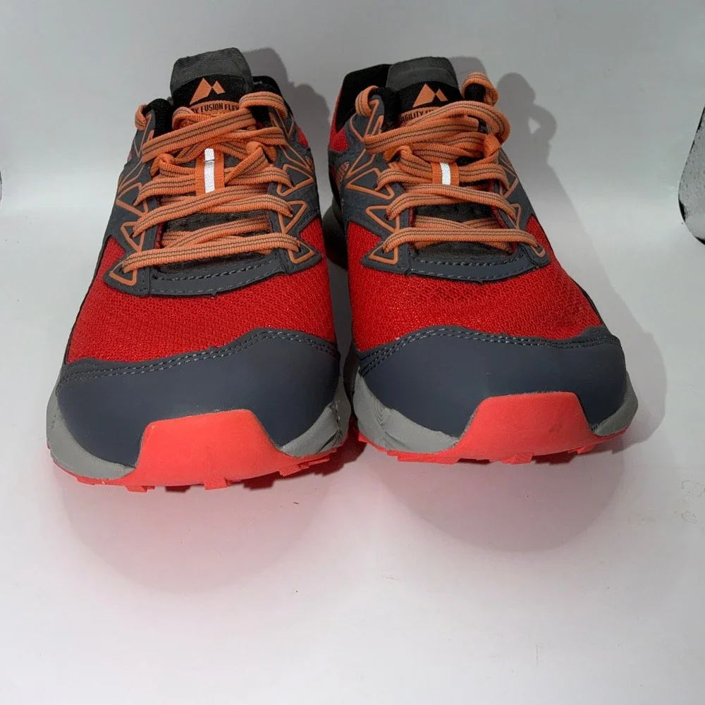 Merrell Womens‎ 5.5 Agility Fusion Flex Trail Running Shoes Red Orange Gorpcore